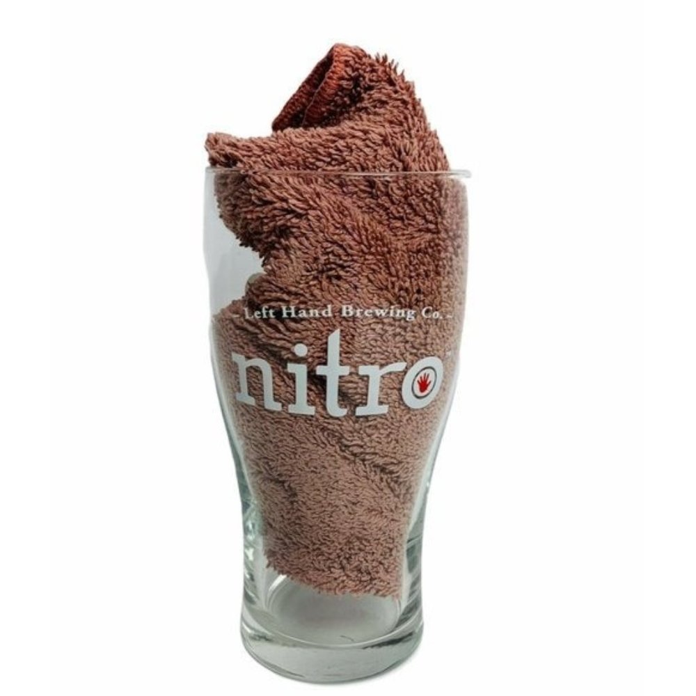 Nitro Beer Glass Left Hand Brewing Co Replacement Souvenir Ale Cider Bar Mancave